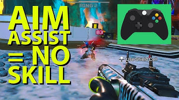 Power of AIM ASSIST in Apex Legends - first time on the controller