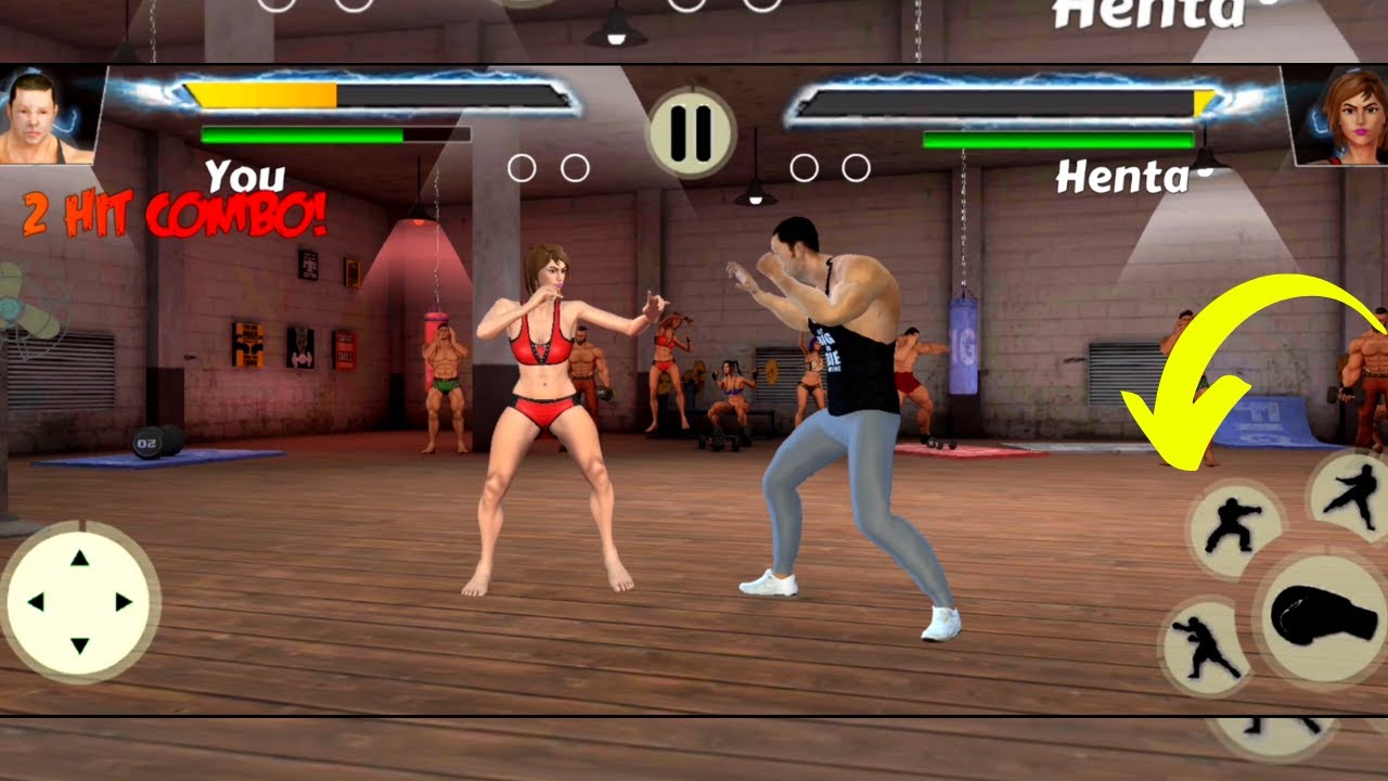 GYM Fighting Games Bodybuilder Trainer Fight PRO Android GamePlay
