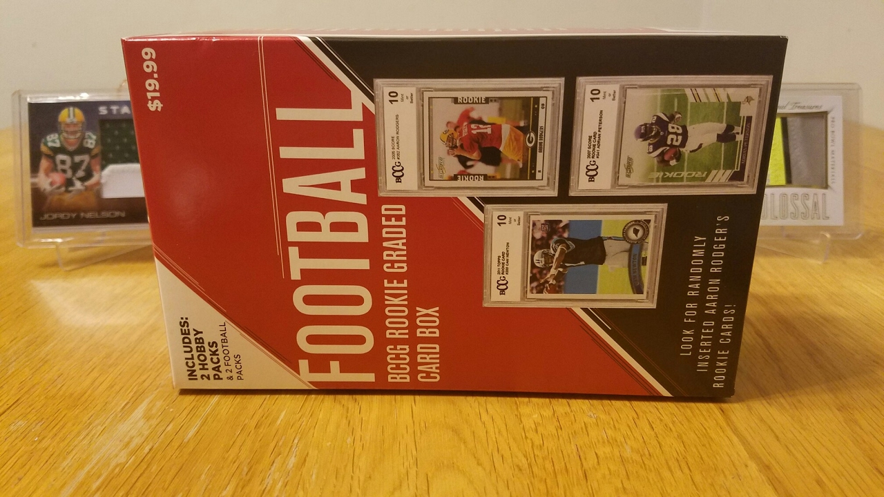 The Fairfield Co BCCG Rookie Graded Card Football Box YouTube
