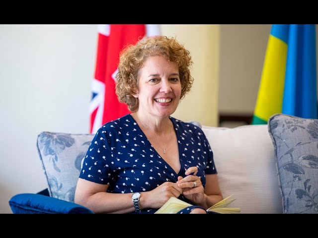 The British High Commissioner Jo Lomas is leaving Rwanda after serving for three years class=