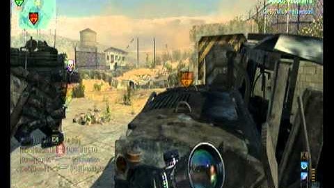 amazing dome clip call of duty mw3 sniper AS50 domiantion across map no scope