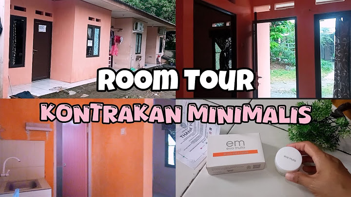 ROOM TOUR KONTRAKAN MINIMALIS LANJUT UNBOXING