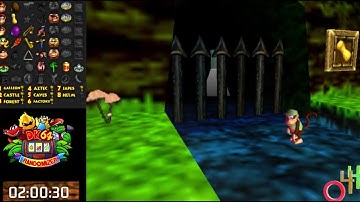 DK64 Randomizer Speedrun S3 Settings #4 (2:37.50)