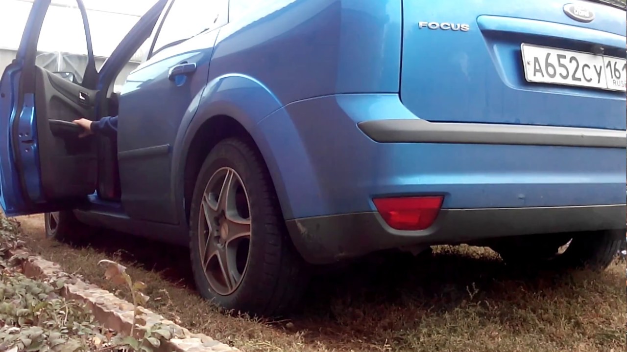 Звук выпуска без катализатора форд фокус 2 1,6 115 л.с. - YouTube