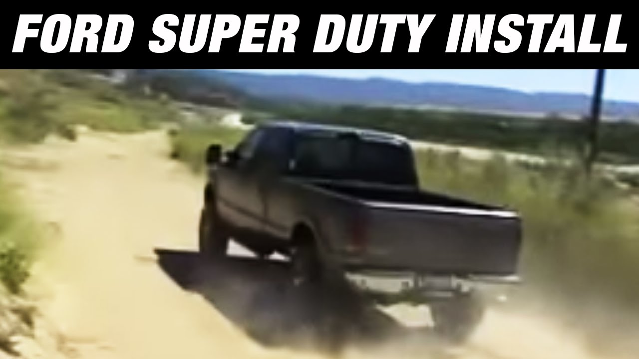 throttlestop açılmıyor Flowmaster install on a Ford Super Duty Diesel