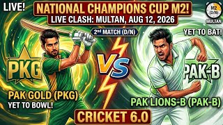 PKG vs PAK-B Live | National Champions Cup 2026 Match 2 | Live Commentary & Score Updates
