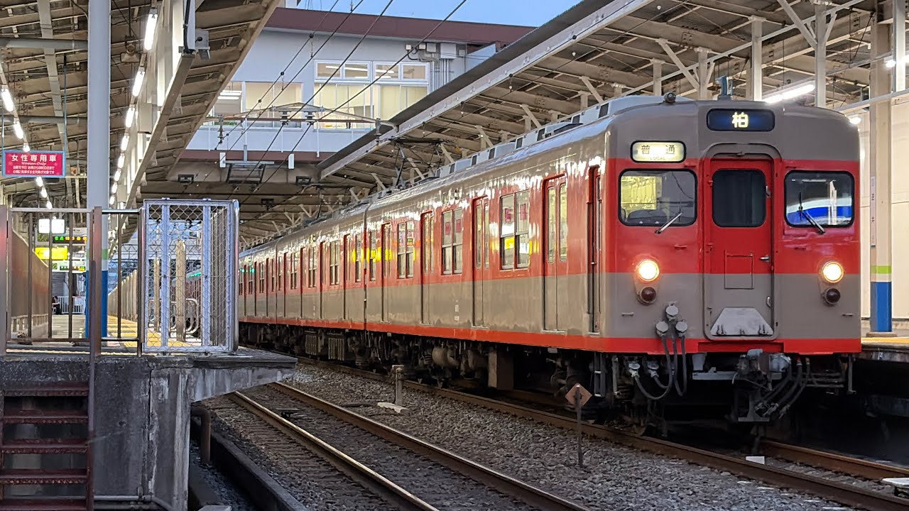 逆井駅発着】19時08分発292A普通柏行き 8000系8111Fツートンカラー