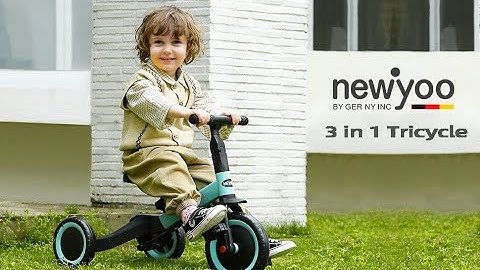 newyoo 3 in 1 Toddler Tricycle & Bike & Balance Bike