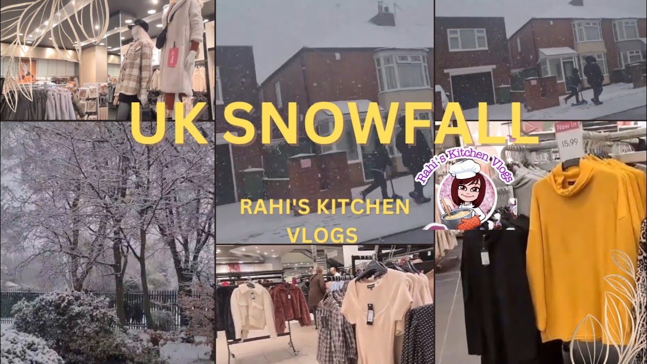 SNOWFALL IN UK 🇬🇧 | UK WEATHER IN 2024