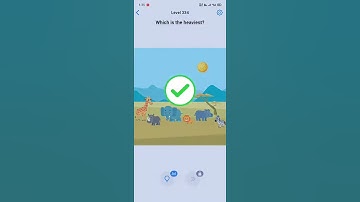 EASY GAME LEVEL 334 SOLUTION | Which is the heaviest?