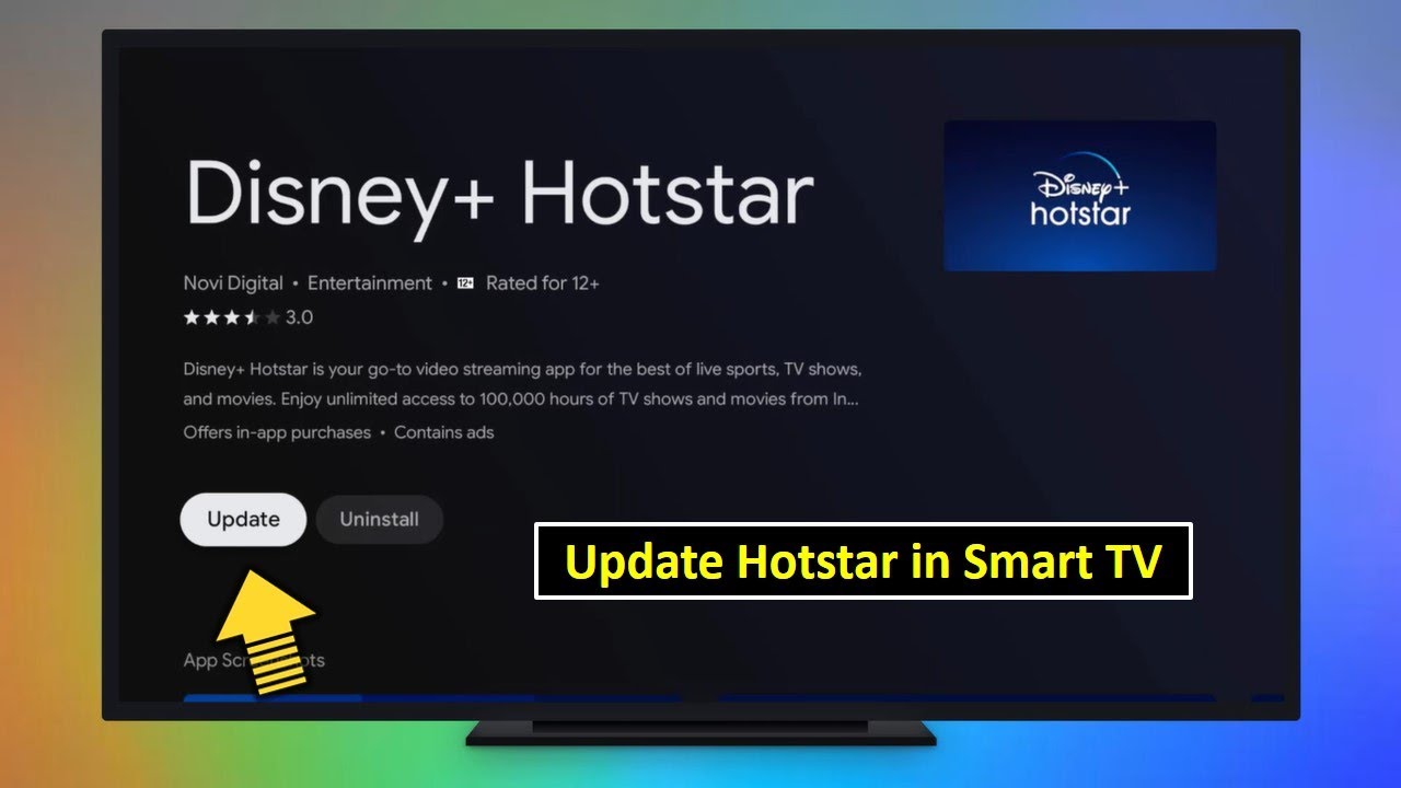 How to Update Hotstar App in Android Smart TV