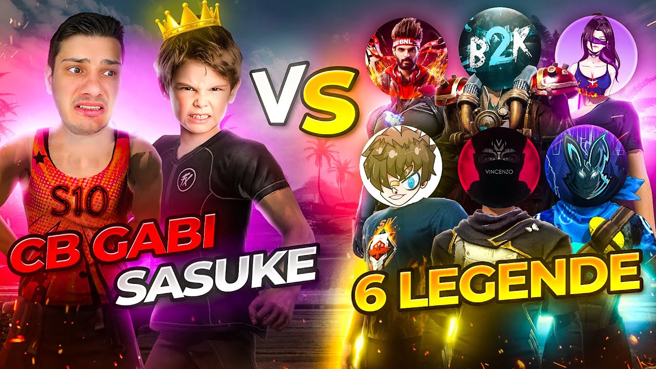 2 VS 6 LEGENDE CU SASUKE ☠️
