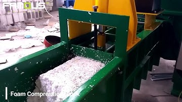 EPS Seafood Box Cold Press Machine/EPS Compactor/EPS Foam Box Compactor Machine/Styrofoam Densifier