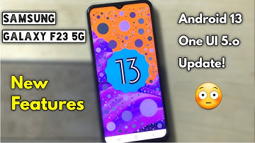 Galaxy F23 5G New Android 13 One UI 5.0 Update! 😍