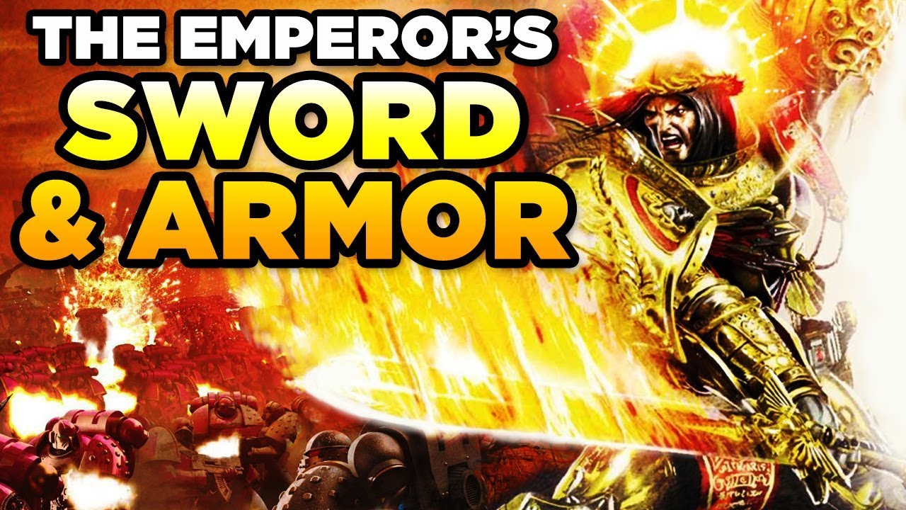 Download THE EMPEROR'S SWORD & ARMOR | WARHAMMER 40,000 [LoreGear]