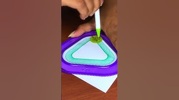 Oddly Satisfying Spirograph Drawing You Can’t Look Away From! 😍✍️ #ひまつぶし #スピログラフ #Art #shorts