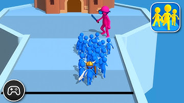 Join Clash 3D - Gameplay Walkthrough Part 43 - Racing Game Levels 200-201 (iOS, Android)