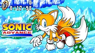Sonic Advance - Ice Mountain 1 - Tails HQ 60 FPS screenshot 2