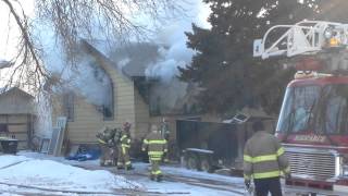 Bismarck house fire