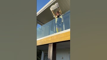Science experiment - make a parachute to drop an egg from a height of 2 meters.