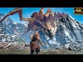 Dragon(Hraezlyr) Sure Gave Me A Hard Time For The First Time - God of War | 2018(PC) Nvidia 1050