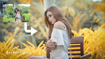 How to Create AUTUMN Effect in Photoshop CC