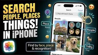 How To Search Places, People, And Objects In Your iPhone Photos Gallery: Complete 2026 Tutorial!