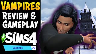An Example of Good DLC? Yes. But...| Sims 4 Vampires Gameplay Review