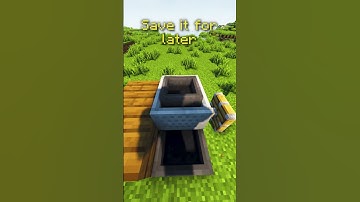 Minecraft infinite carpet fuel farm #shorts #short