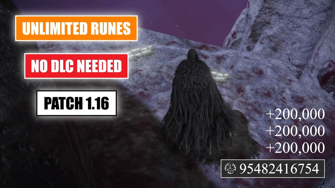 Elden Ring: 200,000 Runes/Min! (Post-1.16 Patch Glitch for FAST XP)