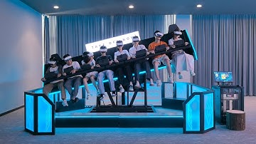 9D VR Flying Cinema the latest VR Flight Simulator equipment from Oculeap Take Off Now!