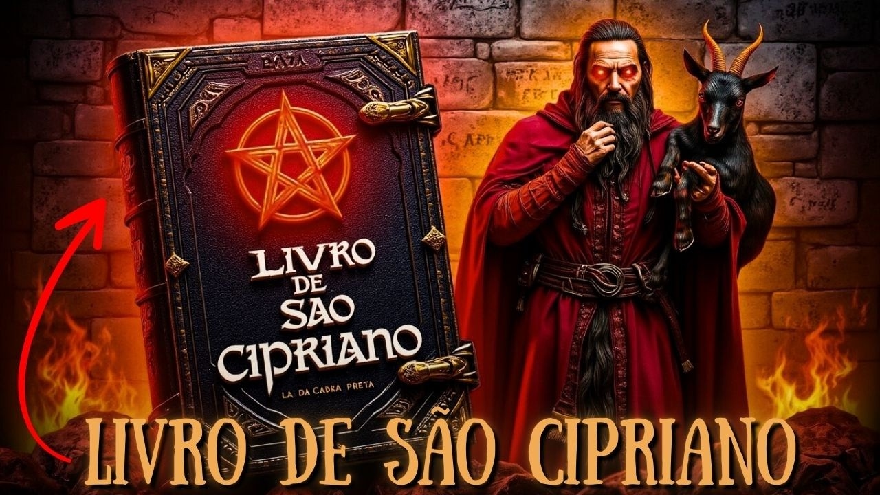 O HORROR POR TRÁS DO LIVRO DE SÃO CIPRIANO: Relatos Sobrenaturais Que Vão Te Arrepiar