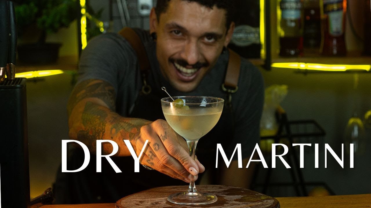 OBRIGATÓRIO saber tudo sobre o DRY MARTINI | RECEITA E HISTÓRIA