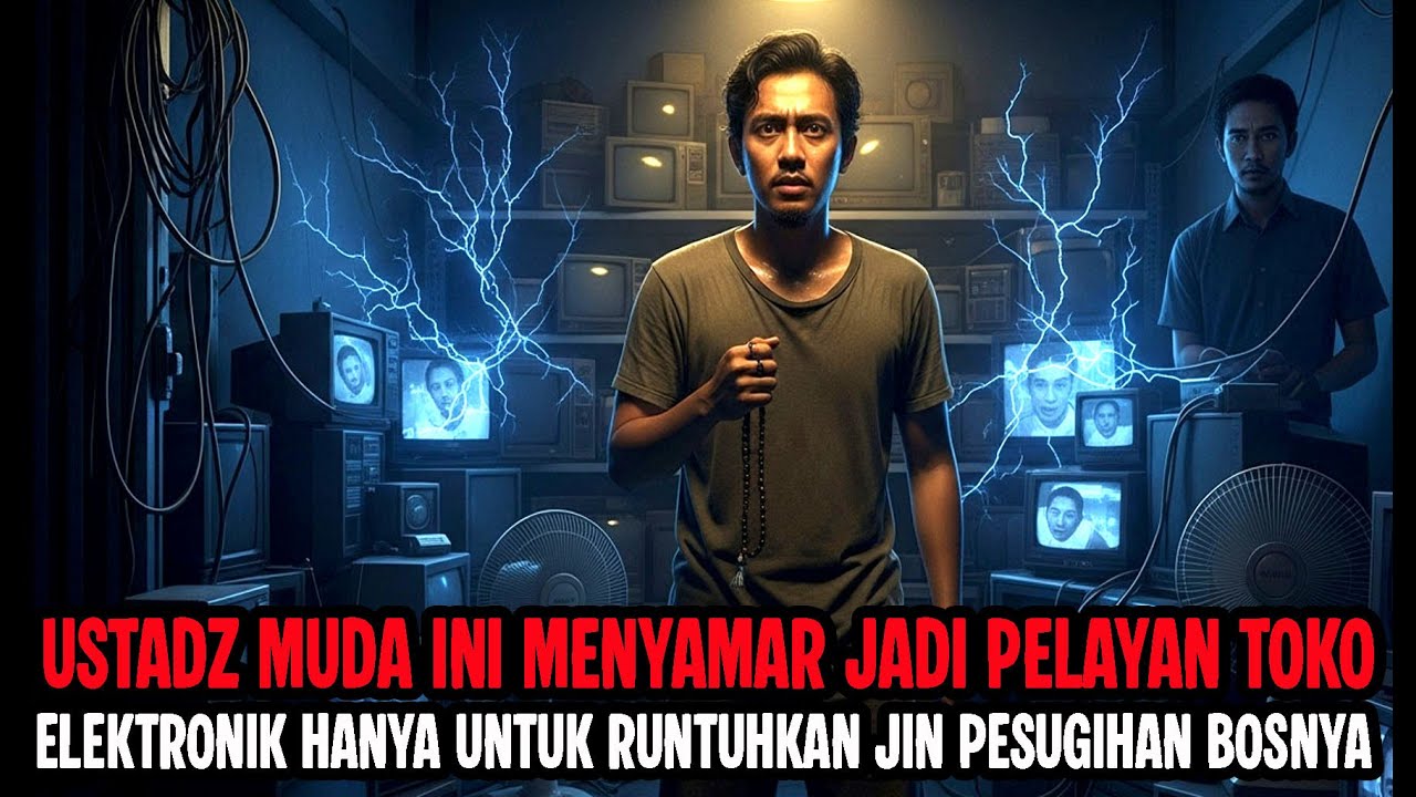 JIN PESUGIHAN BOSNYA RUNTUH DI TANGAN PELAYAN TOKO YANG TERNYATA SEORANG USTADZ - CERITA HOROR