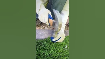 Backyard renovation- artificial turf and paver install