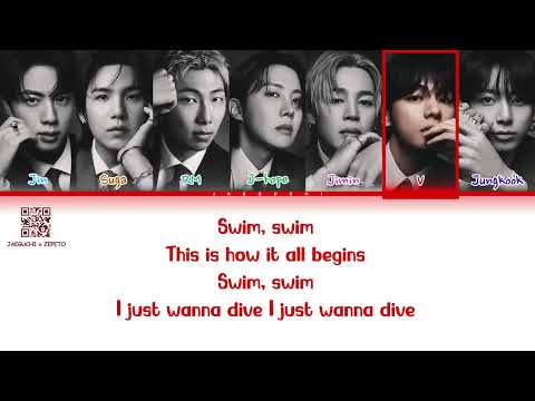 BTS  'SWIM' (Lyrics)