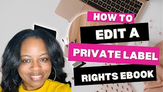 How to Edit a PLR eBook in Canva (Add Hyperlinks & Customize | Private Label Rights Tutorial