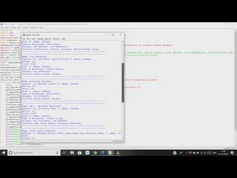 Restaurant Data Scraping using Zomato API & Python | Store Data in MySQL | Web Scraping Project
