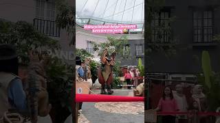 Dino masuk kandang, mau rebahan capekk!😓 Mugisa sedih 😢 #shortvideo #dinosaur #kids #tyrannosaurus screenshot 3