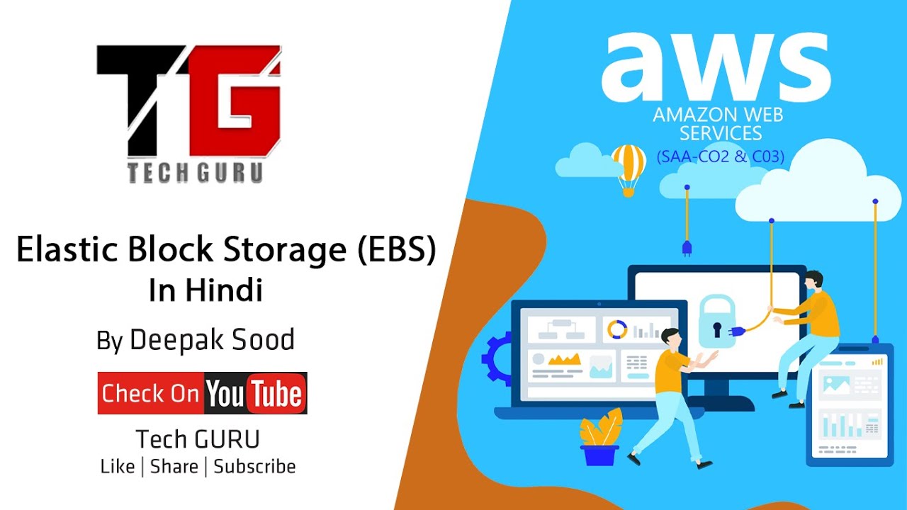 Attach And Mount EBS Volume in EC2 Instance In AWS In Hindi By Deepak