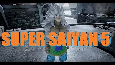 SUPER SAIYAN 5 IN A GAME - DRAGON BALL UNREAL ENGINE DEMO