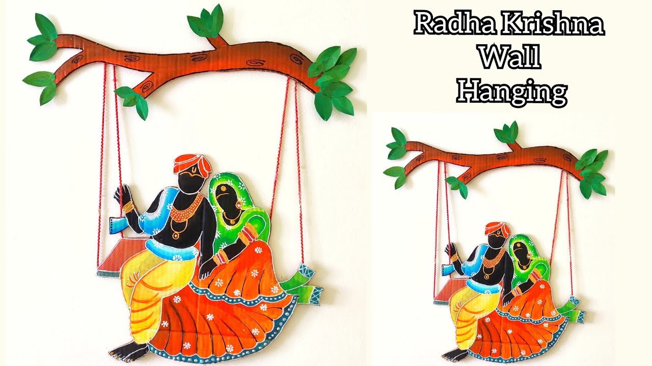 Best Out Of Waste | Unique Wall Hanging | Wall Decoration From Cardboard | Creative Craft By Punekar