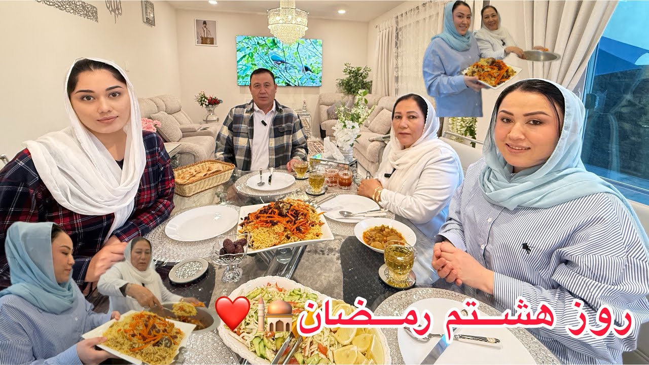 روز هشتم رمضان 🌙با یک قابلی مزه‌دار 🕌📿