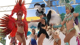 サンバ最高! かつしかフードフェスタ2025 セレージャ・サンバショーに登場、ほのひな姉妹＆ダンサーさんのステージ  SAMBA Show in KATSUSHIKA FOOD FESTA 2025