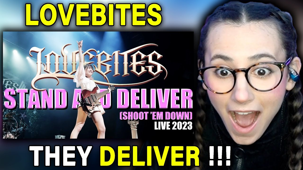 LOVEBITES / Stand And Deliver (Shoot 'em Down) [Live - Knockin' At Heaven's Gate | Singer Reacts