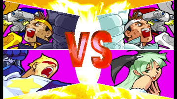 Marvel vs Capcom 1 ( Arcade ) - Captain Commando / Jin Playthrough ( May 7, 2018 )