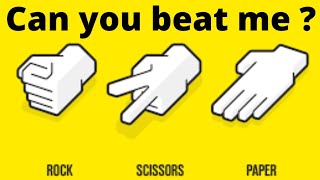 Extreme Rock Paper Scissors Challengeguess It
