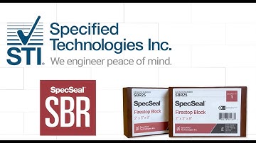 SpecSeal® Intumescent Firestop Block