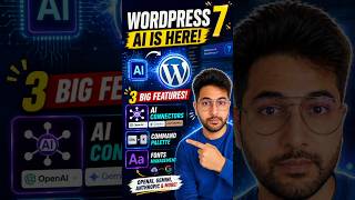 WordPress 7 Finally AI Ready #ai #shorts