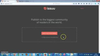 Tutorial uso de la herramienta Issuu